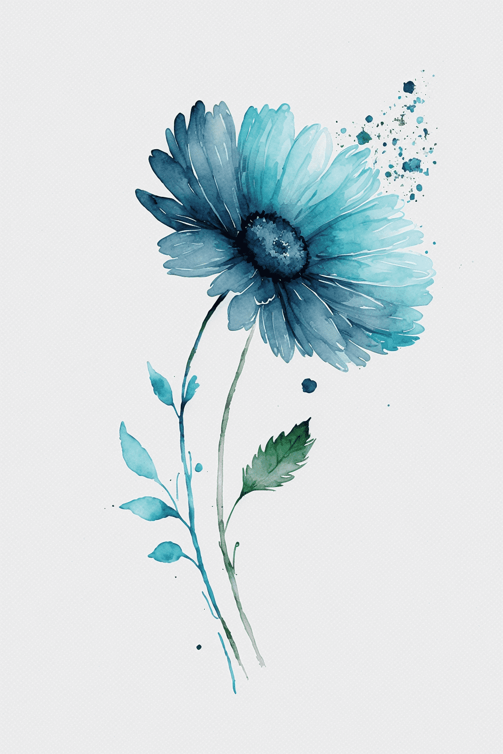 Poppy Flowers Watercolor Painting Elegant Floral Art Design Square Art  Prints| Buy High-Quality Posters and Framed Posters Online - All in One  Place – PosterGully